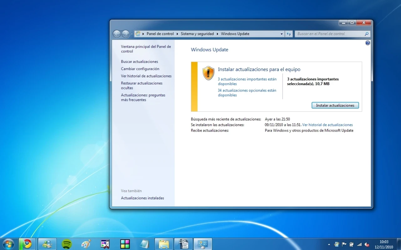 Windows 7 — skärmbild 3