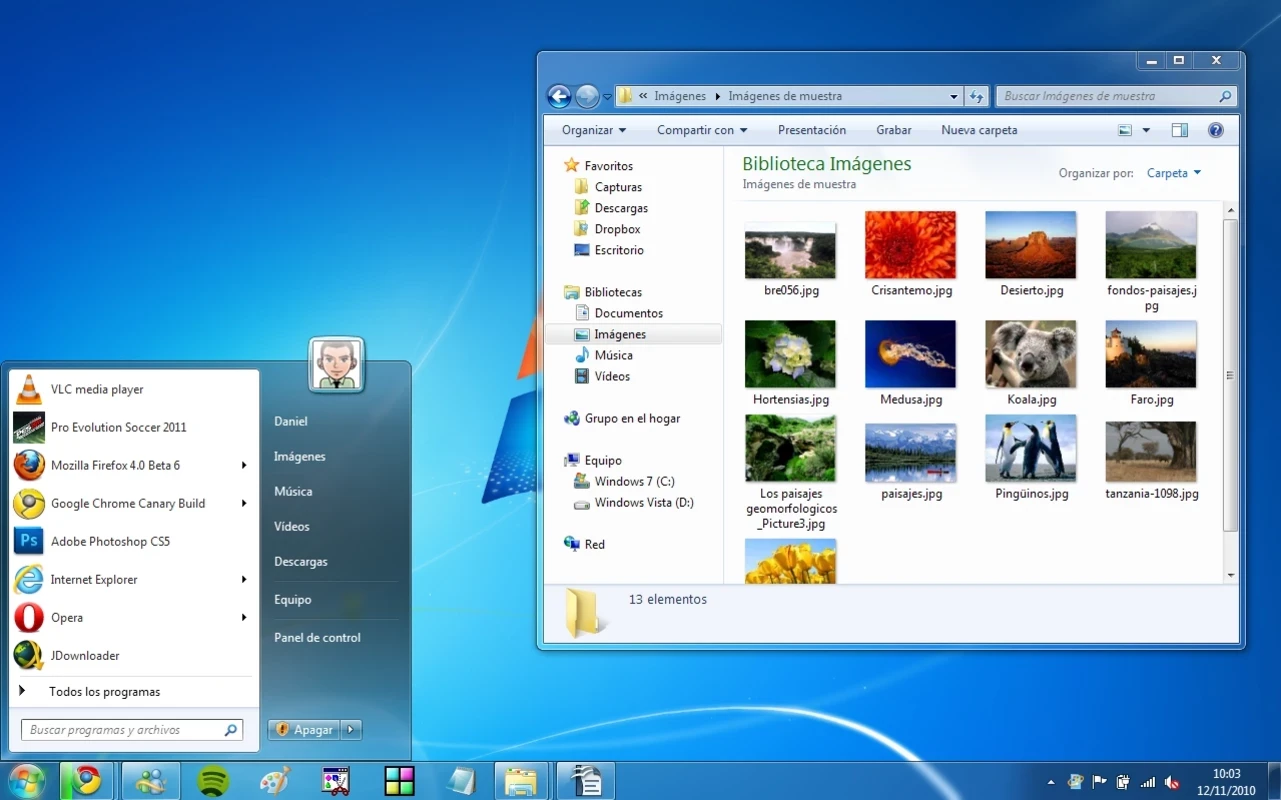 Windows 7 — skärmbild 5